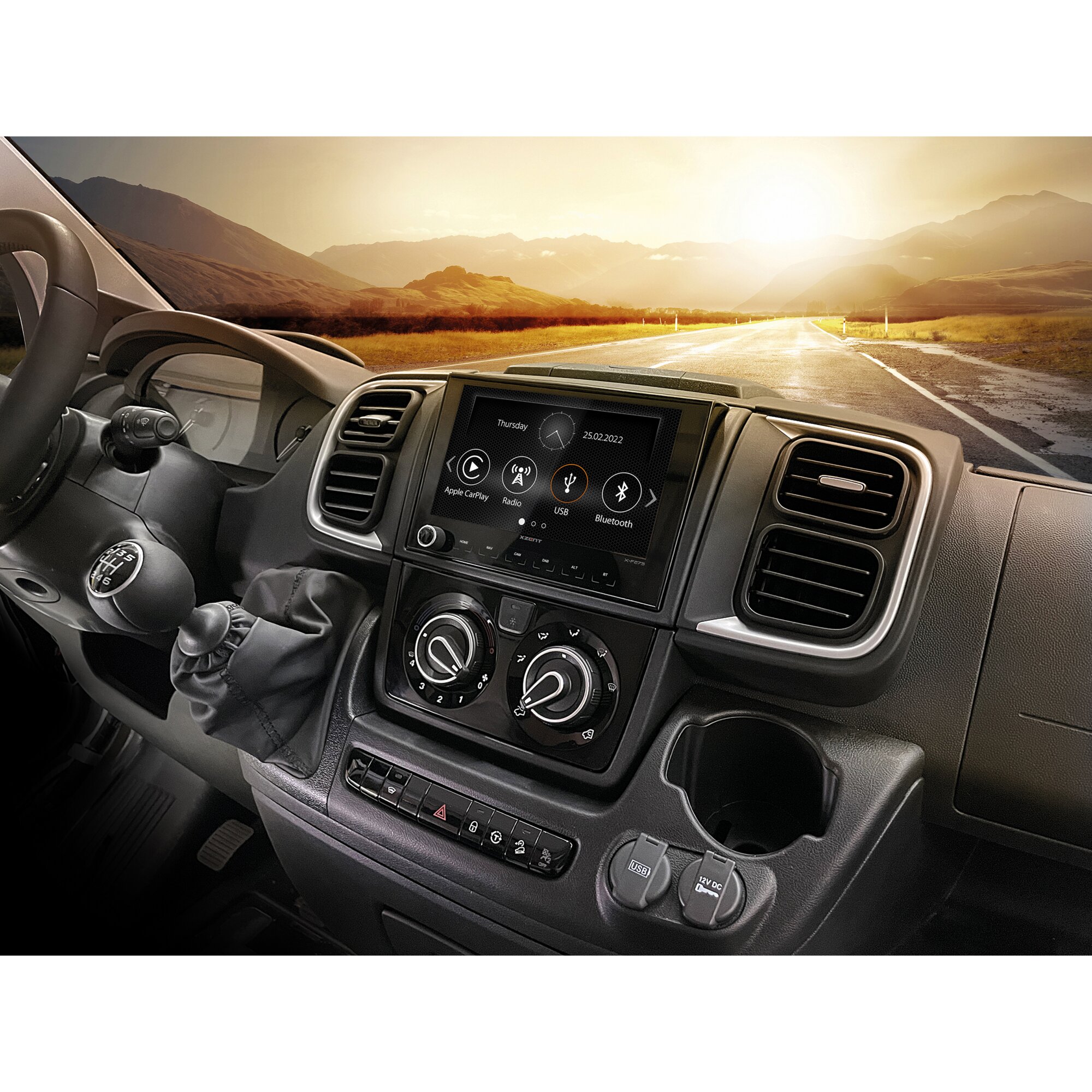 Product image 3 of the product “Naviceiver XZENT X-F275 für Fiat Ducato ab Bj. 2006/07 ”